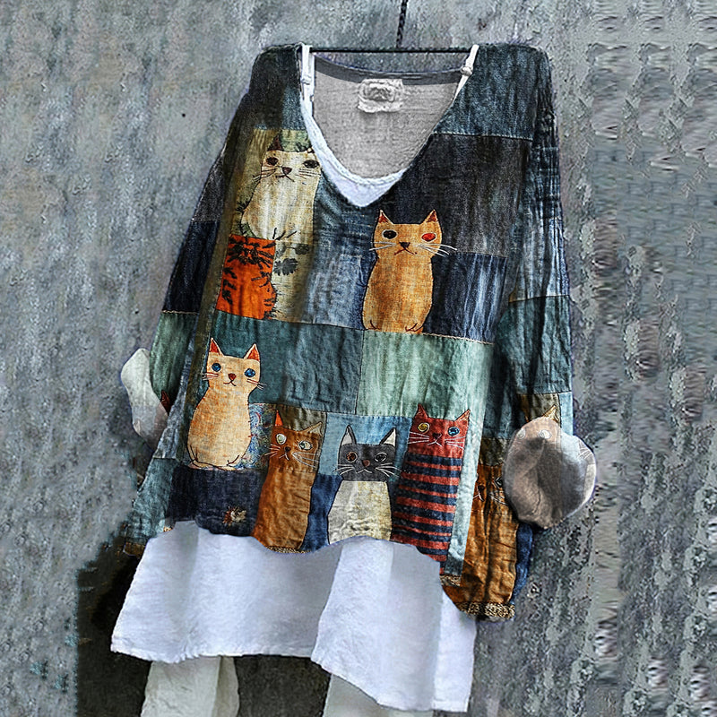 Camicetta ispirato al vintage