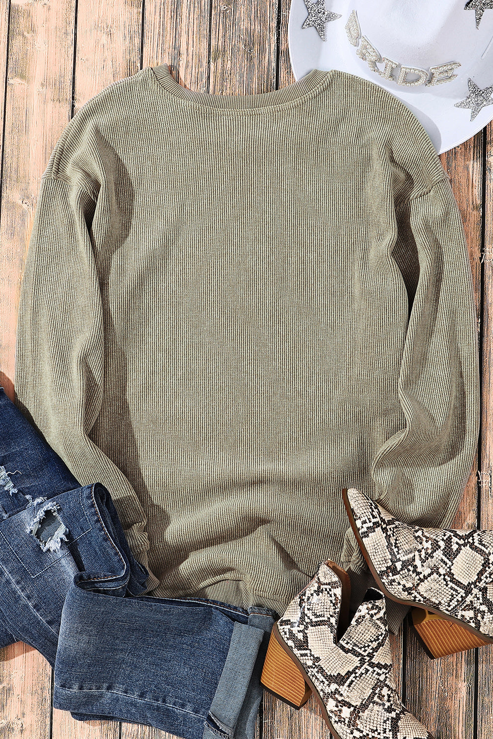 Maglione dal design curato