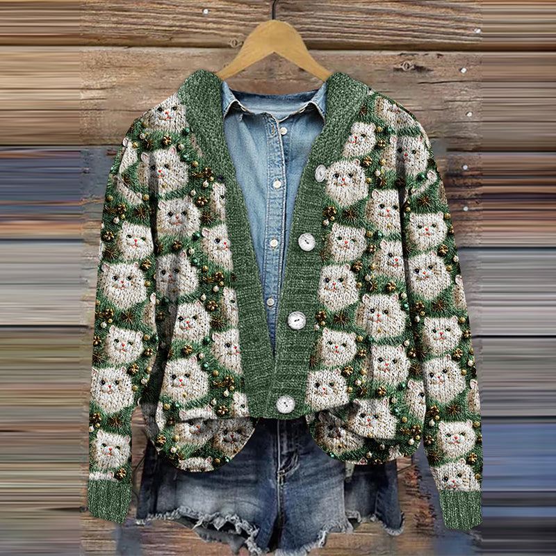 Cardigan dal design curato