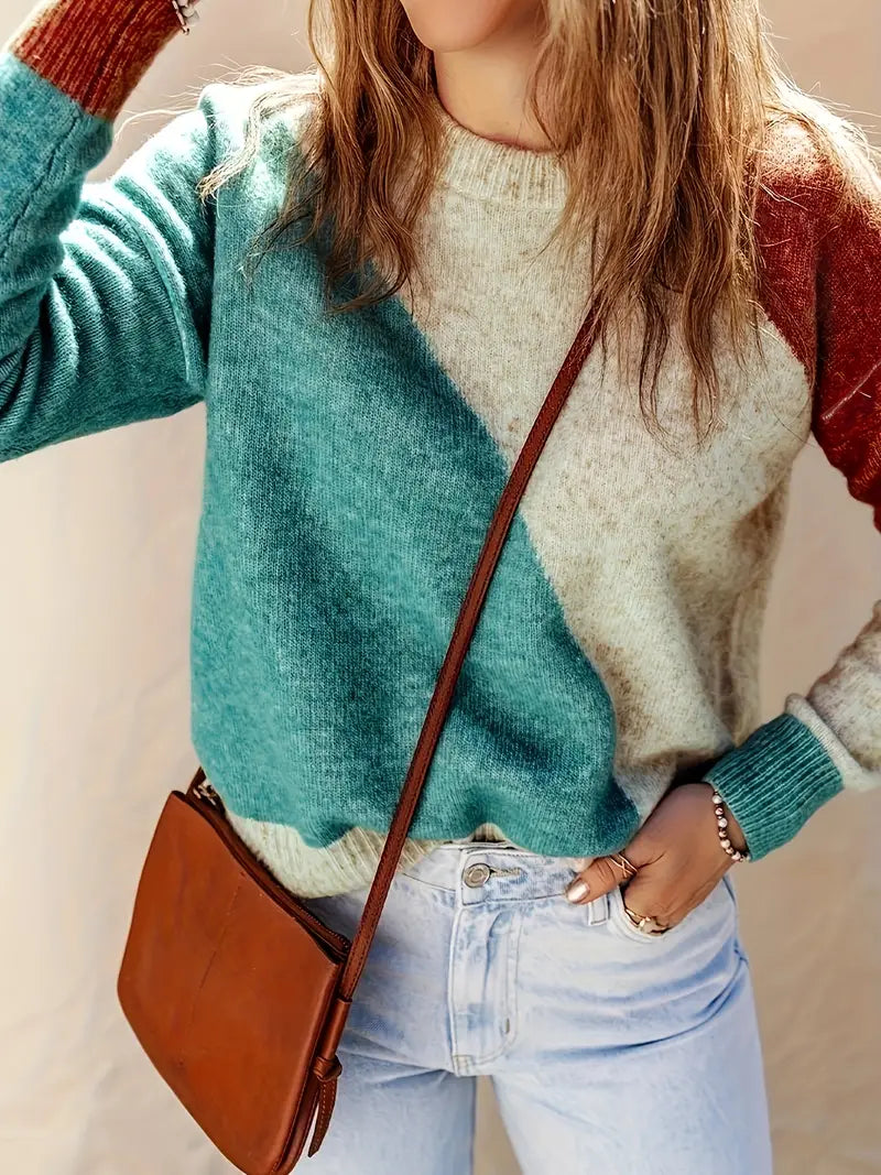 Maglione dal design curato