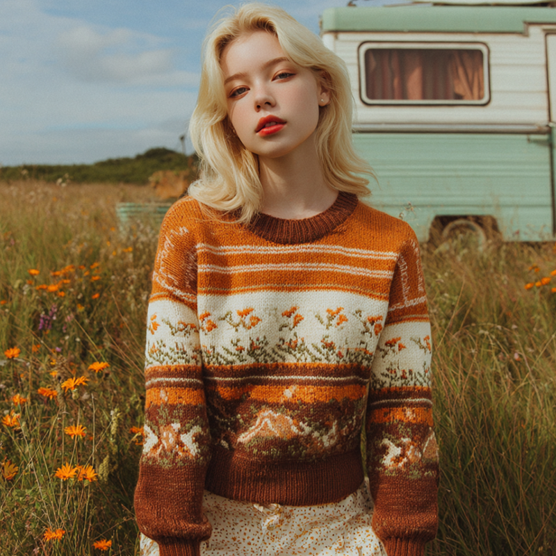 Maglione splendidamente realizzato