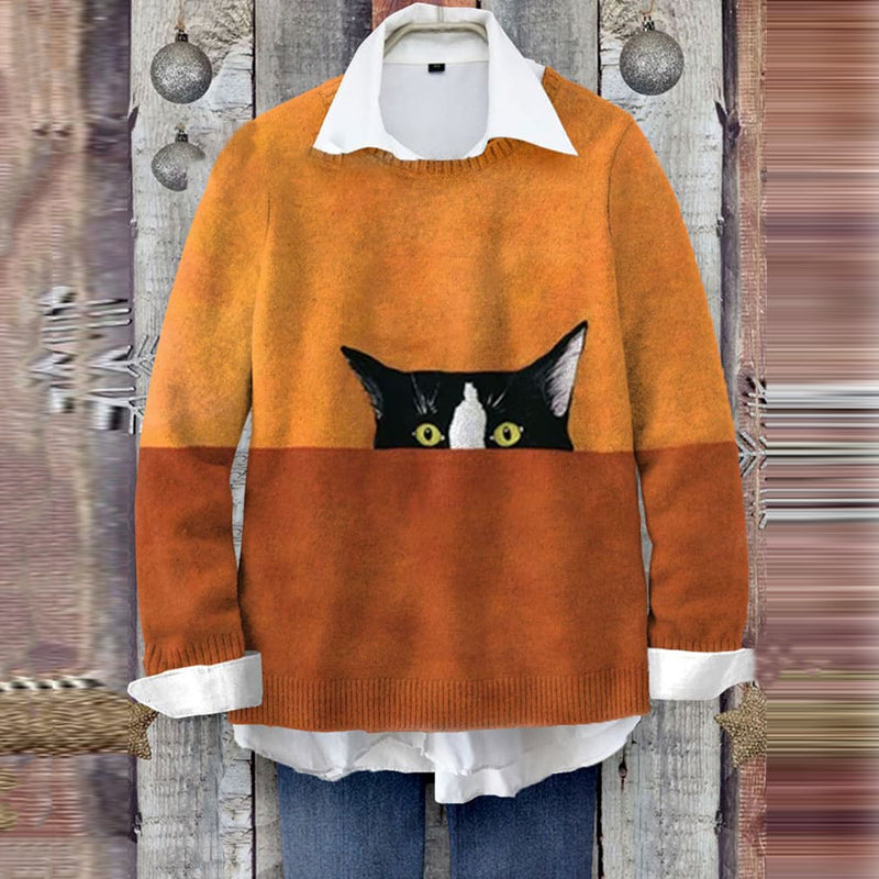 Maglione in stile vintage senza tempo