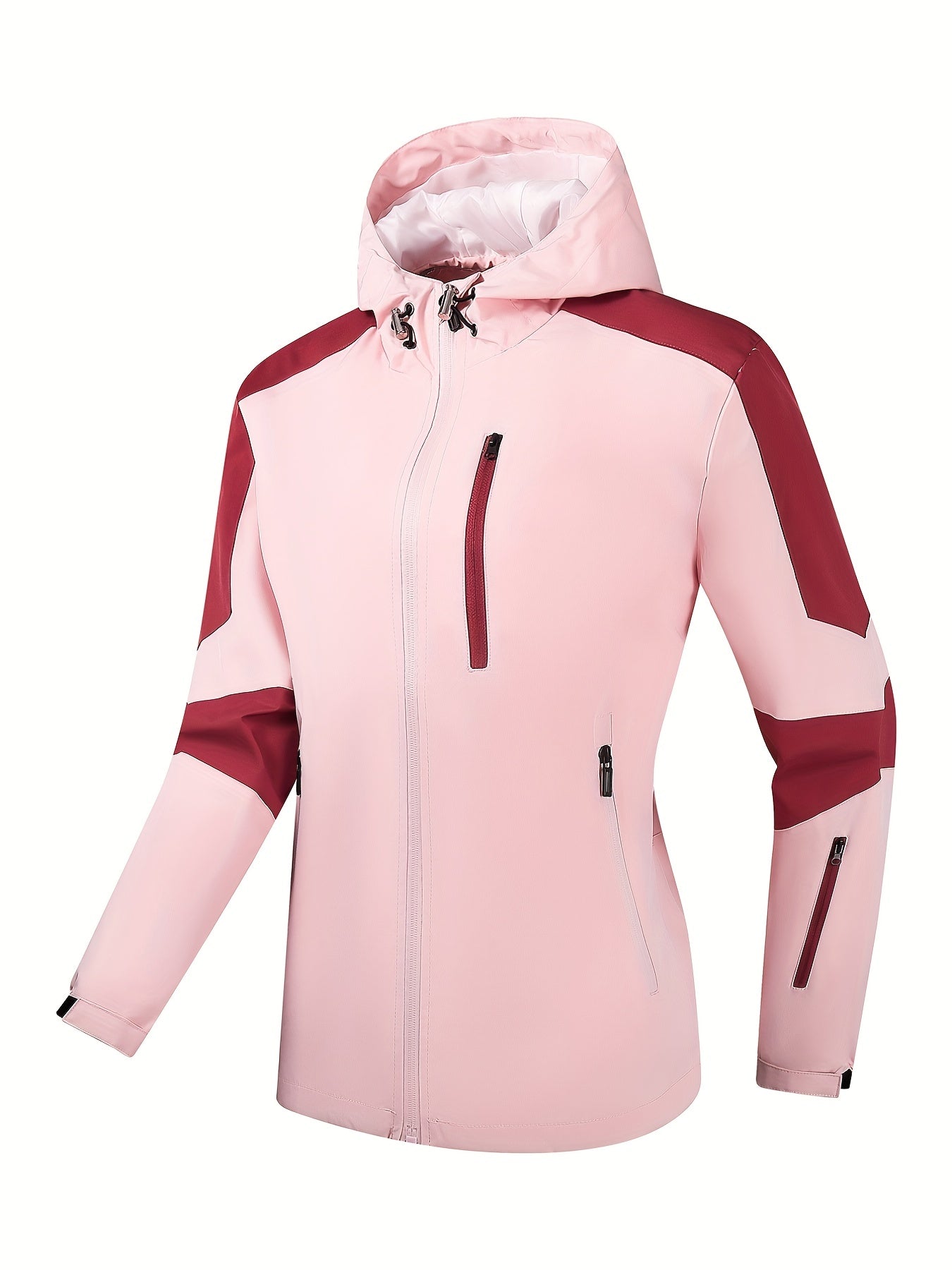 LP | Giacca outdoor sportiva da donna con cappuccio e tasche con zip