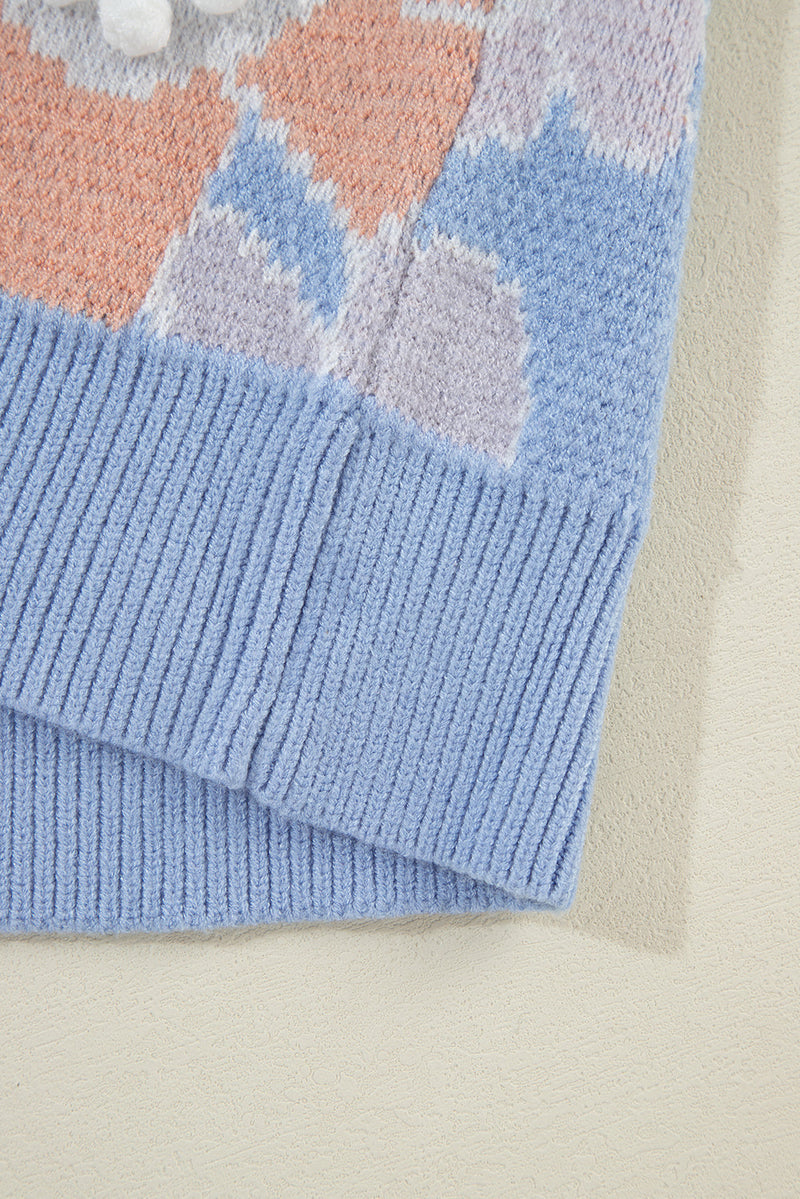 Maglione dal design curato