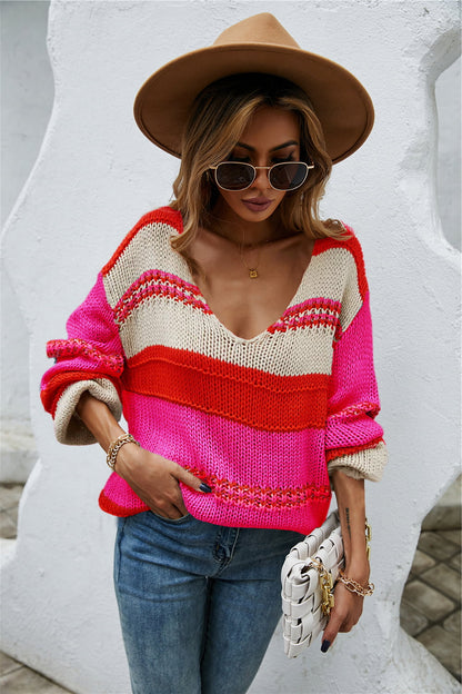 Maglione dal design curato