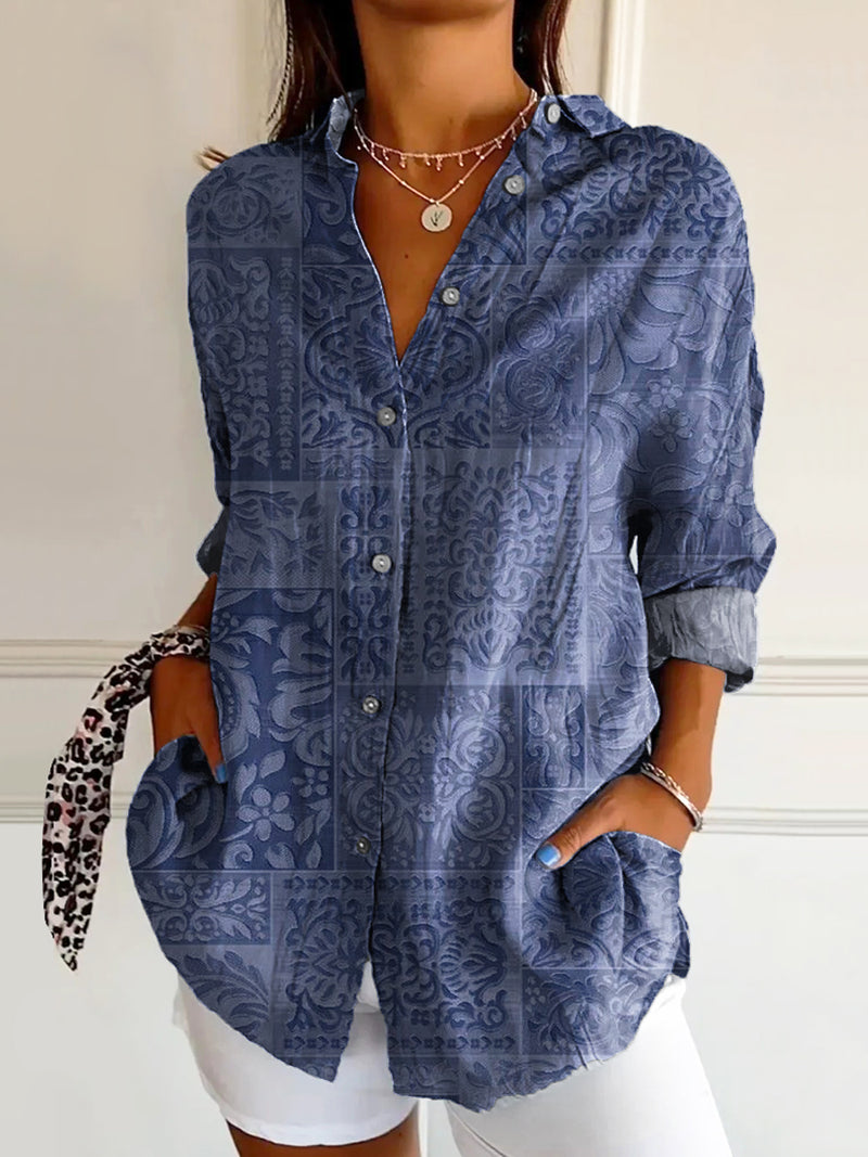 Camicia dal design curato
