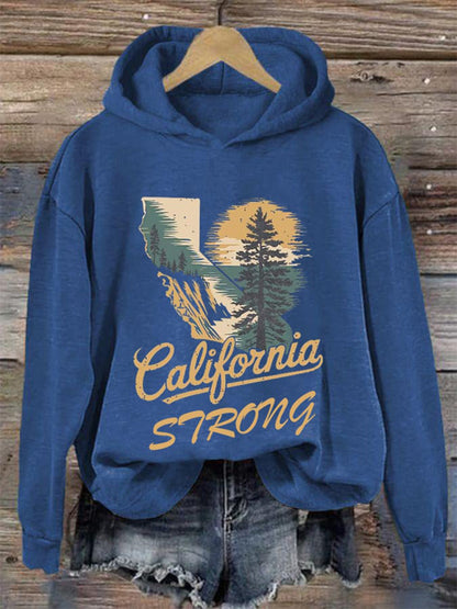 Comstylish Women's California Strong Casual Hoodie