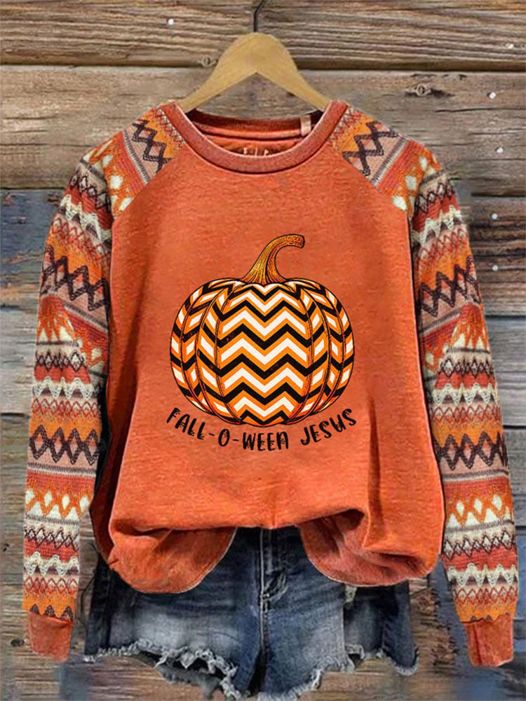 Women's Halloween Jesus Sweatshirt artswardrobe