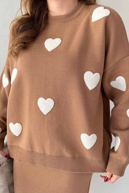 Maglione dal design curato