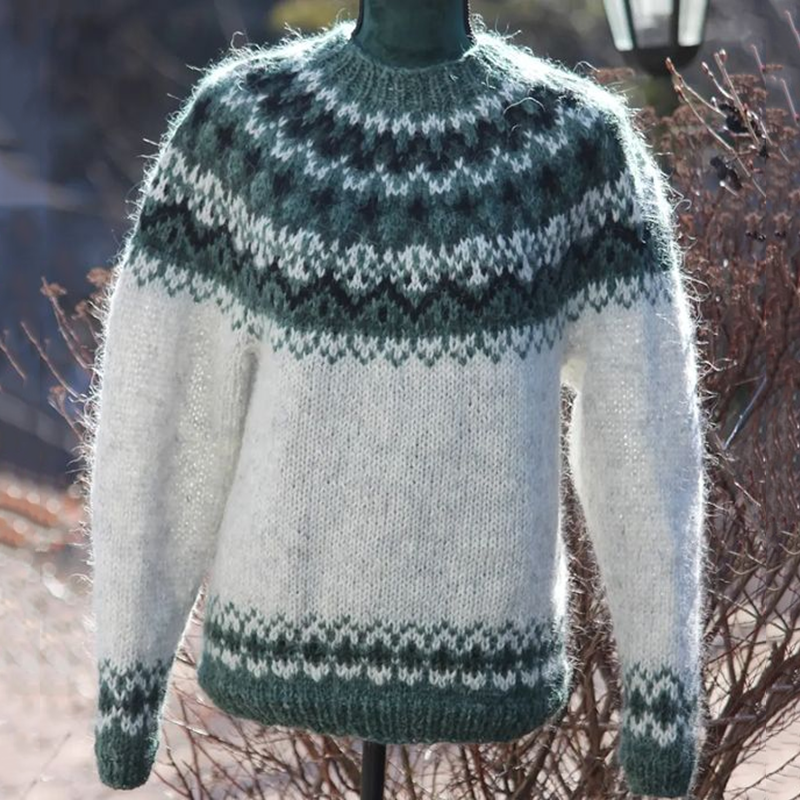 Maglione ispirato al vintage