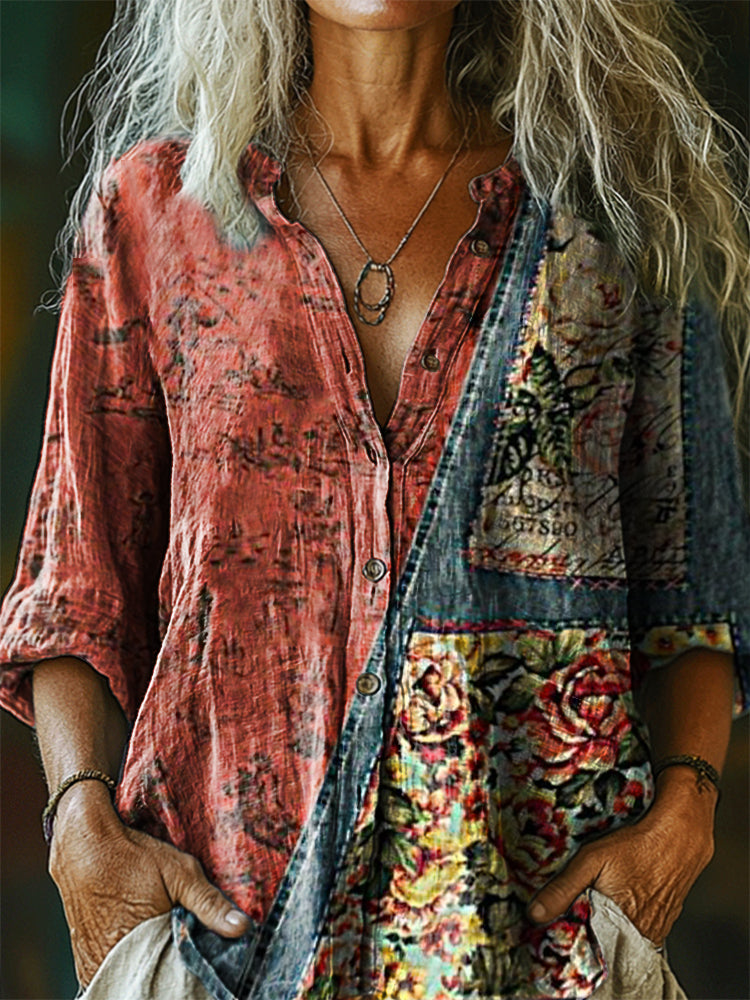 Camicia dal design curato