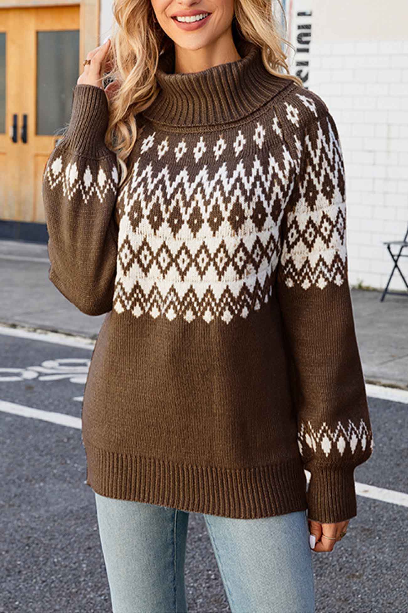 Maglione in stile vintage senza tempo