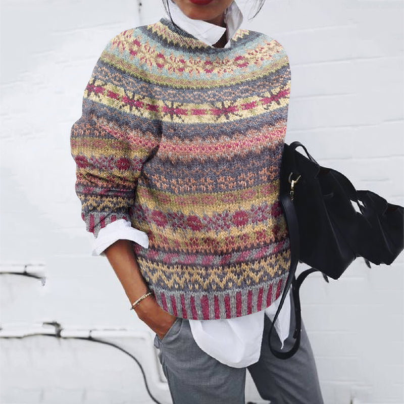 Maglione in stile vintage senza tempo