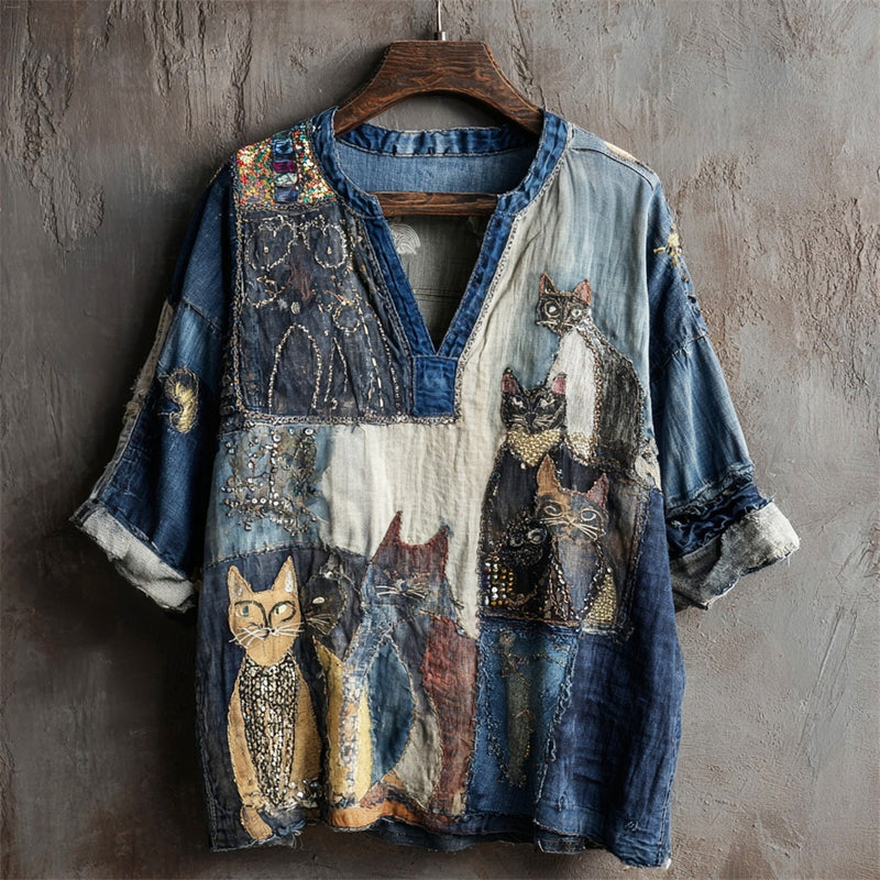 Camicia dal design curato