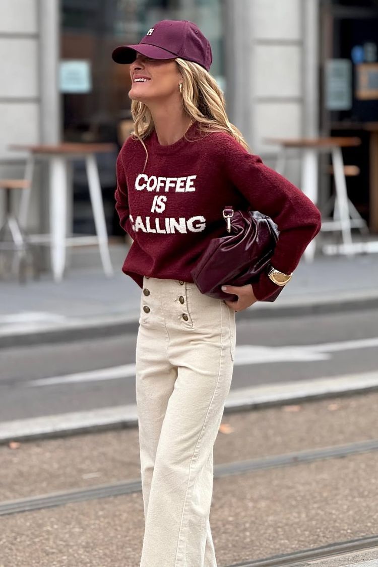 Maglione in stile vintage senza tempo