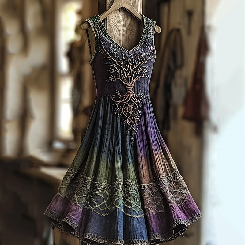 Vestito dal design curato