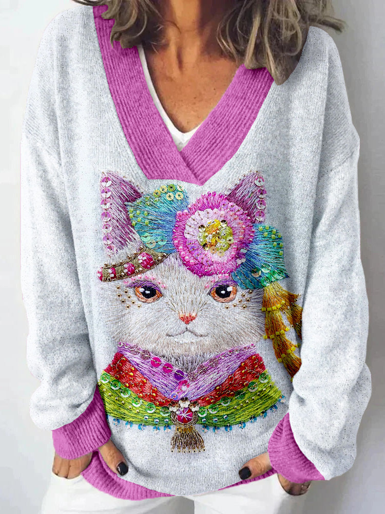 Maglione splendidamente realizzato