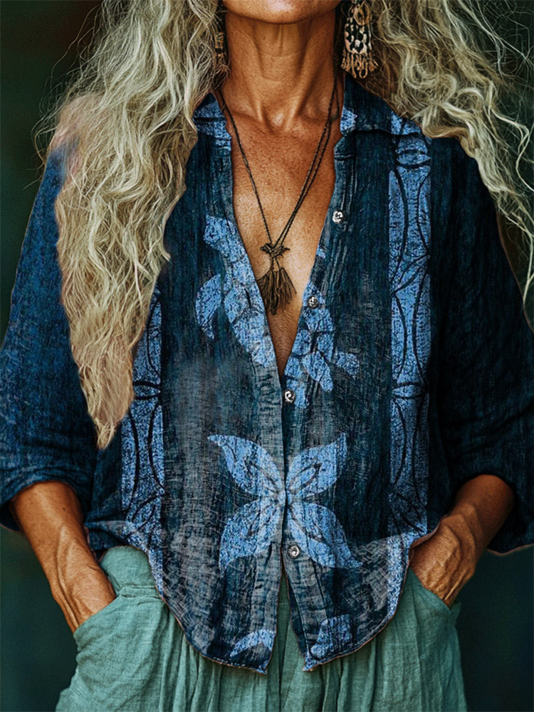 Camicia in stile vintage senza tempo