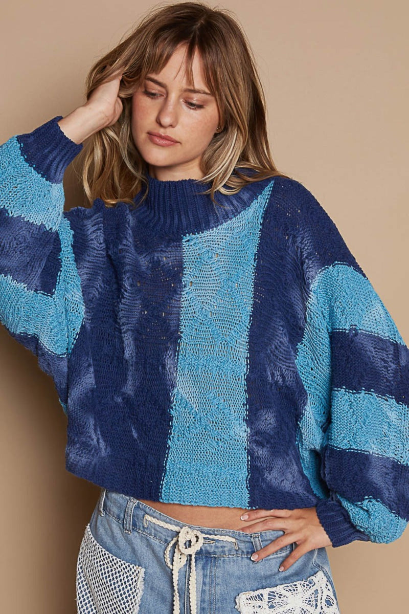 Maglione dal design curato
