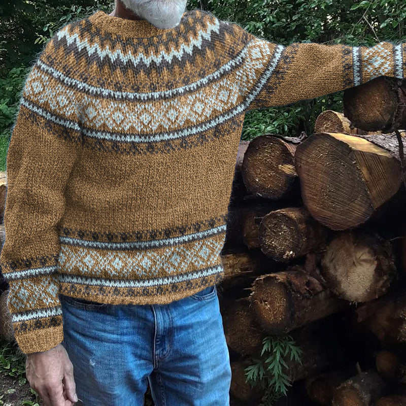Maglione dal design curato