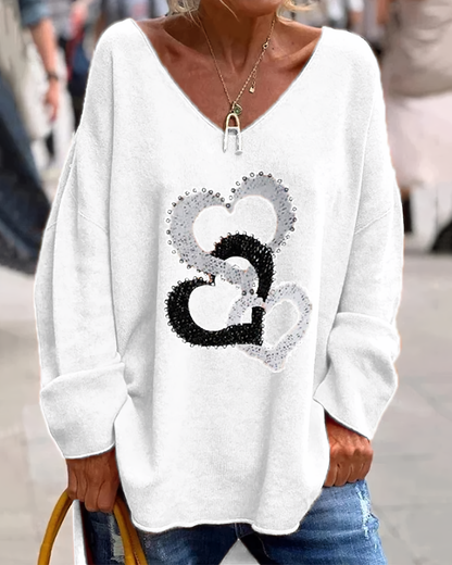 Maglione splendidamente realizzato
