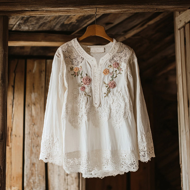 Camicia dal design curato