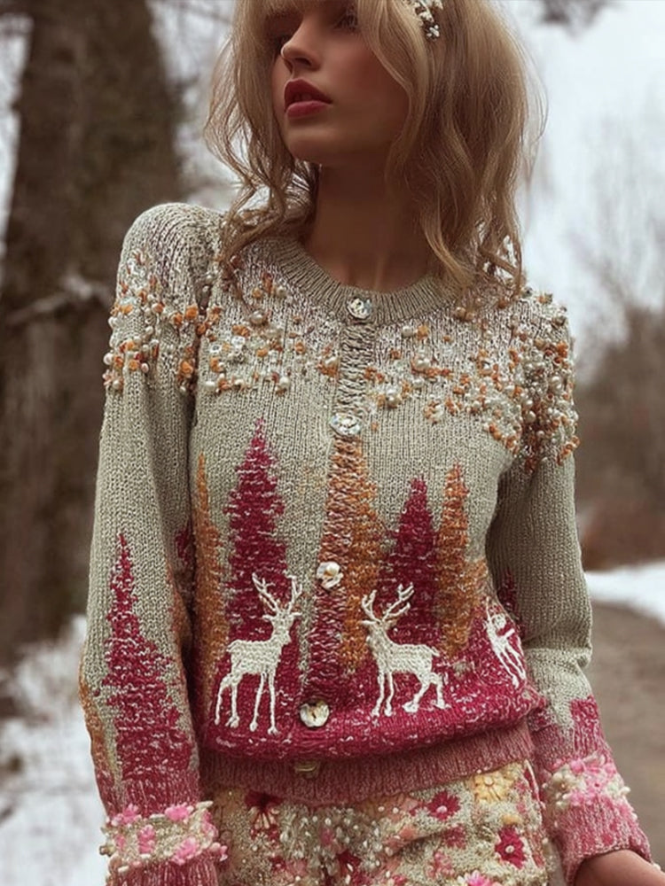 Cardigan in stile vintage senza tempo