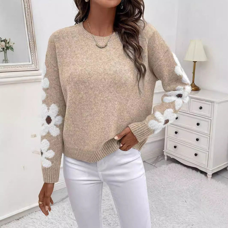 Maglione dal design curato