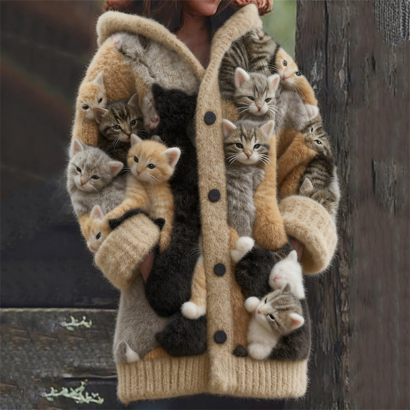 Cardigan dallo stile vintage senza tempo