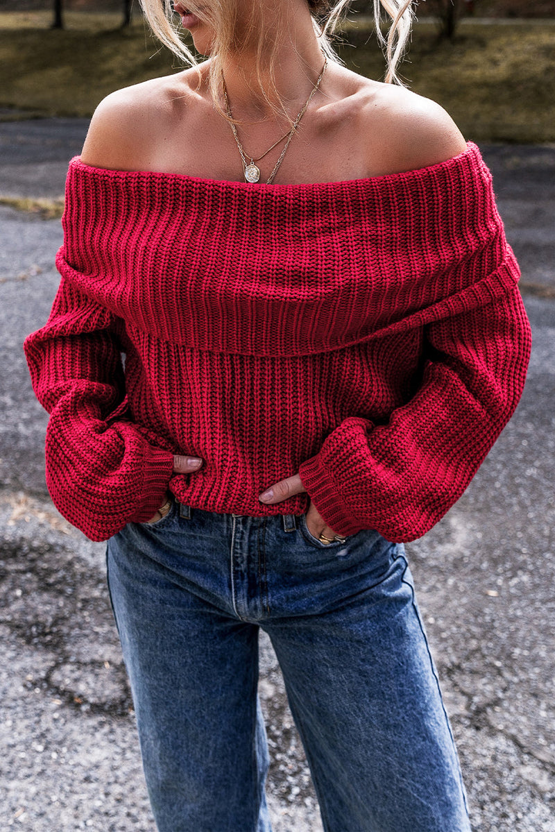 Maglione dal design curato
