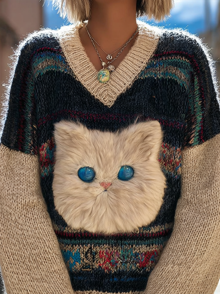 Maglione splendidamente realizzato