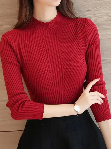 Maglione dal design curato