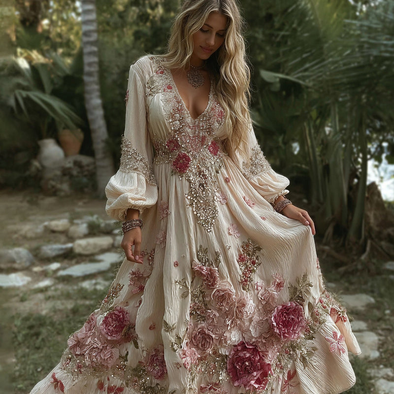 Vestido de estilo vintage atemporal