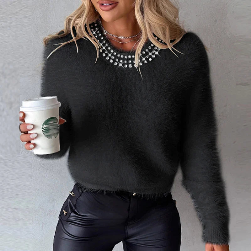 Maglione dal design curato