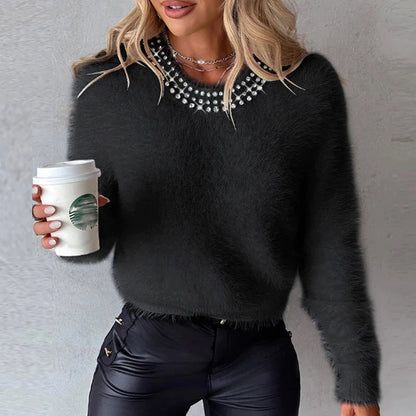 Maglione dal design curato