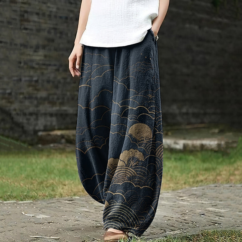 Pantaloni ispirato al vintage