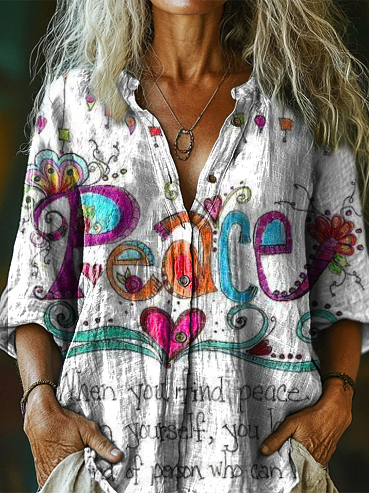 Camicia in stile vintage senza tempo