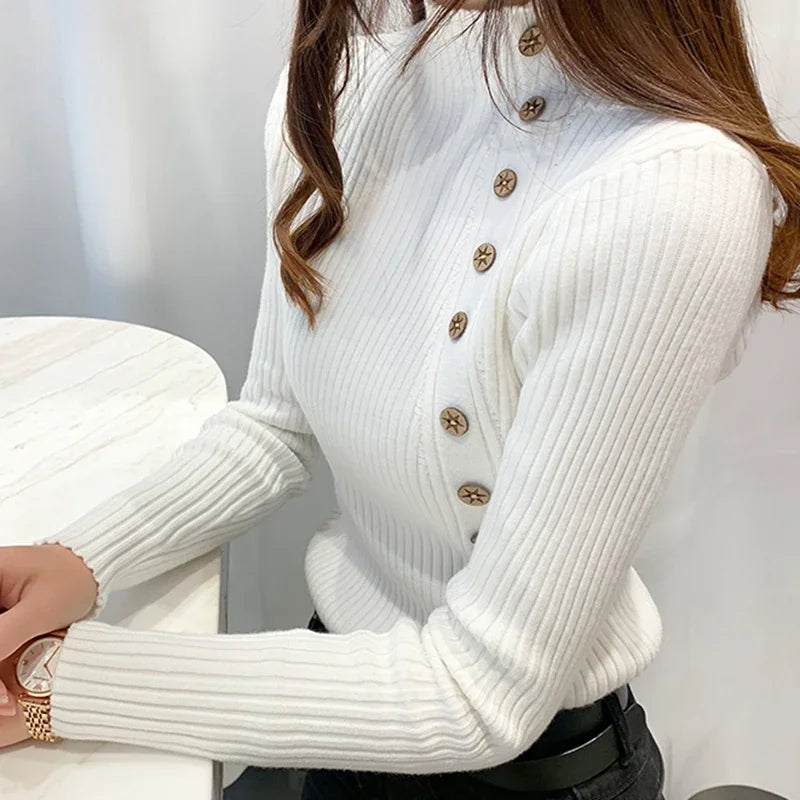 Maglione dal design curato