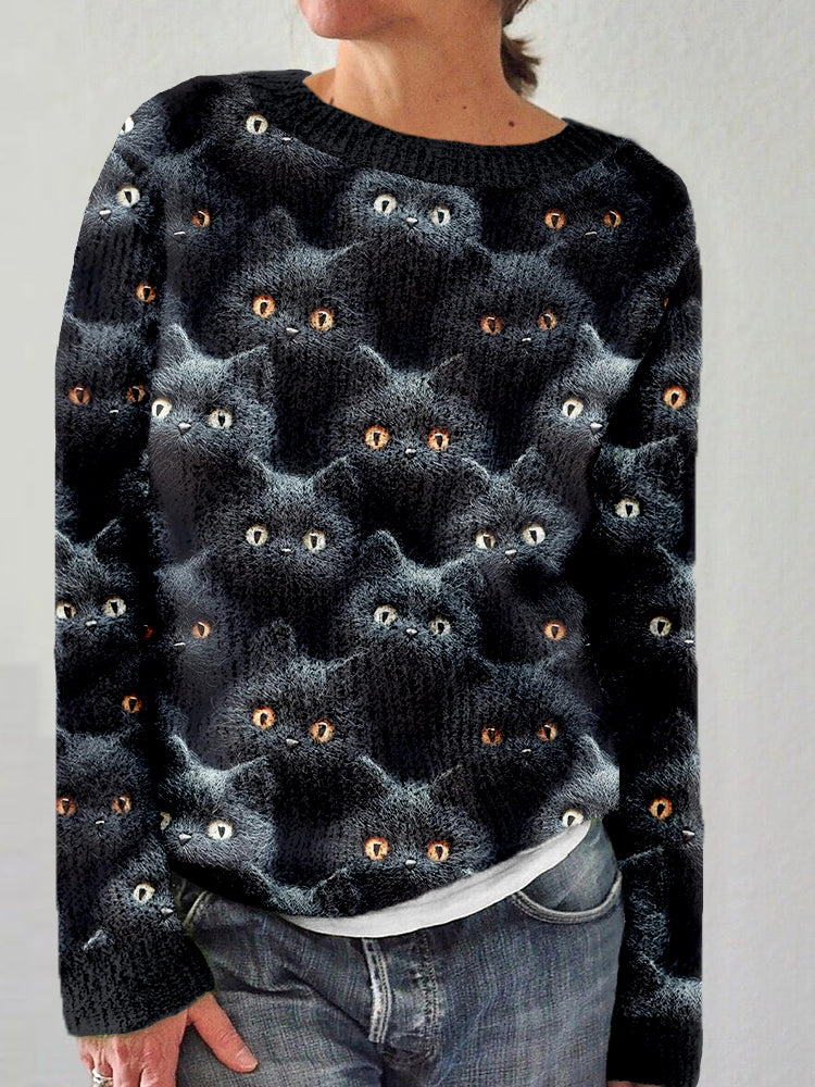 Maglione in stile vintage senza tempo