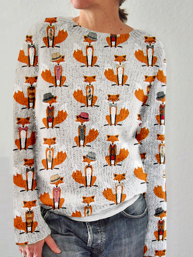 Maglione dal design curato