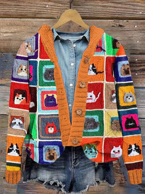Cardigan ispirato al vintage