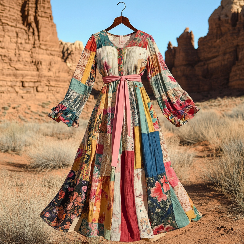 Vestito dal design curato