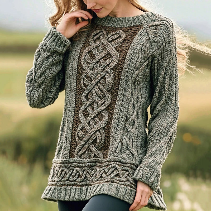Maglione in stile vintage senza tempo