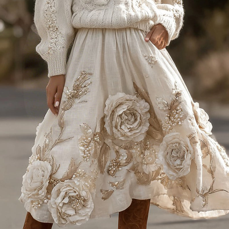 Maglione dal design curato