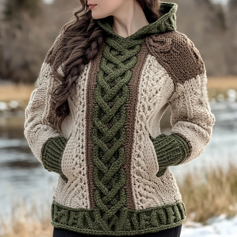 Maglione dal design curato