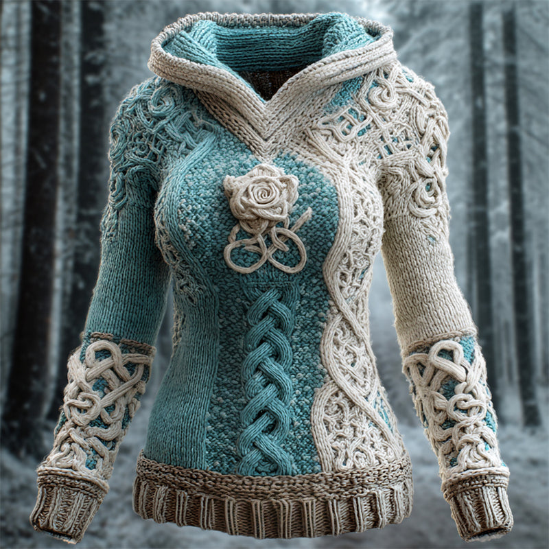 Maglione dal design curato