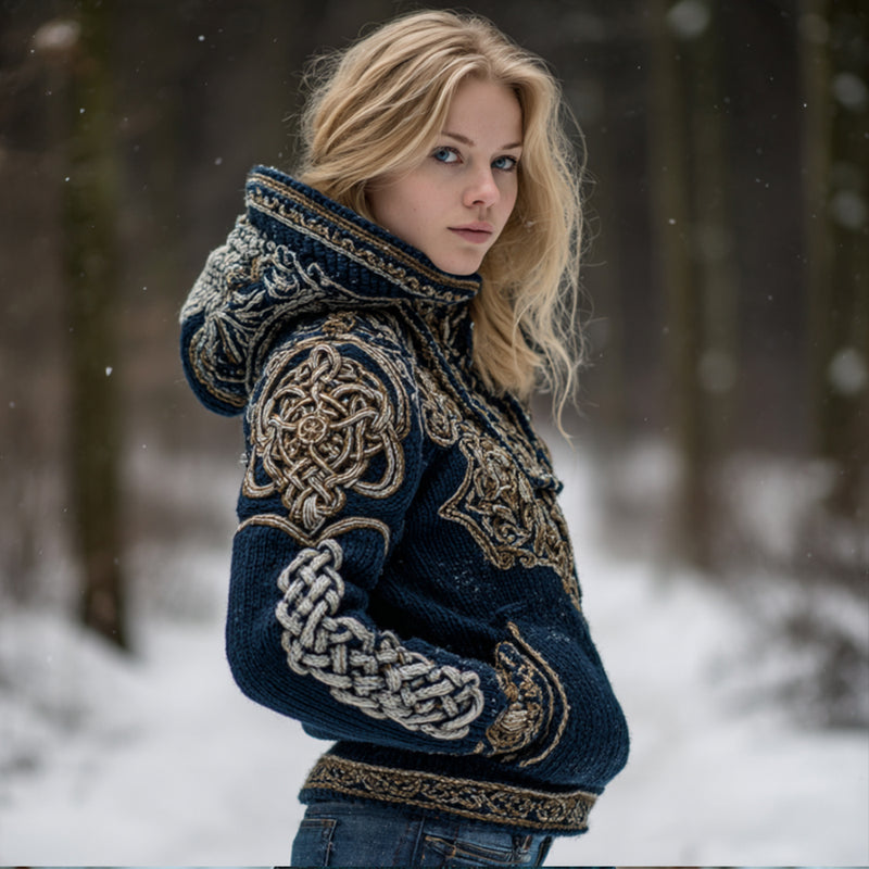 Maglione dal design curato