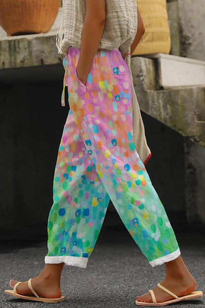 ER | Pantaloni aderenti e ariosi