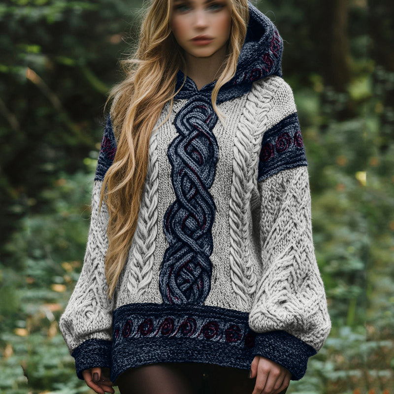 Maglione dal design curato