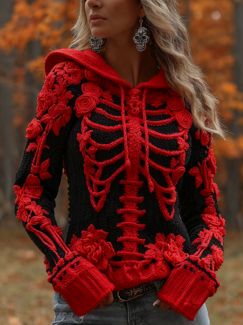 Maglione dal design curato